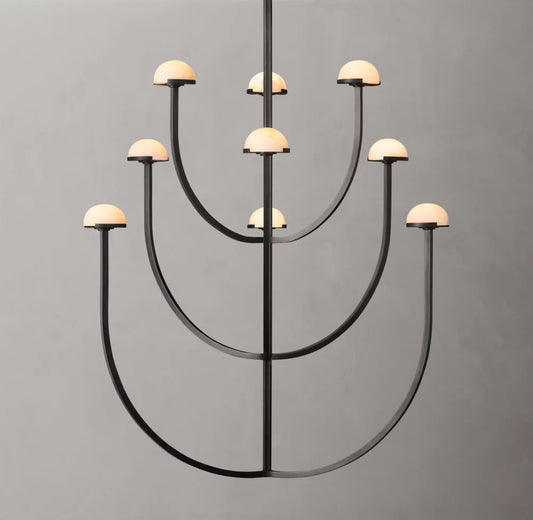 Pedra Round Chandelier 40"