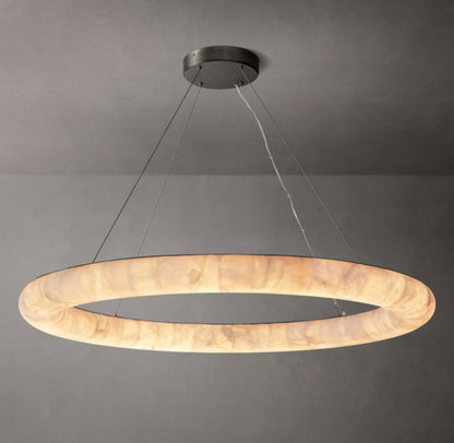 Rivage Lisse Round Chandelier 61"