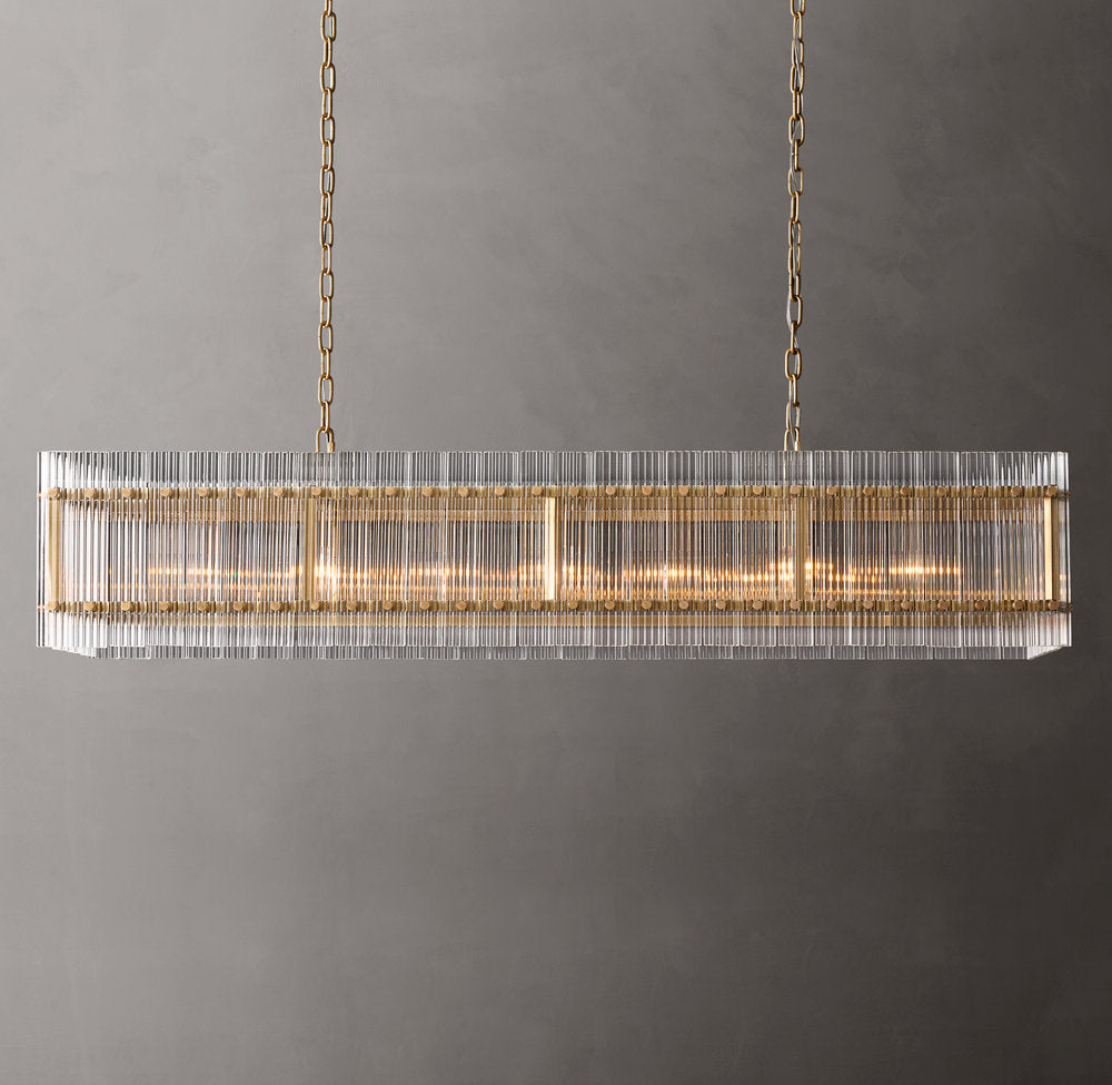 San Marco Rectangular Chandelier 54"