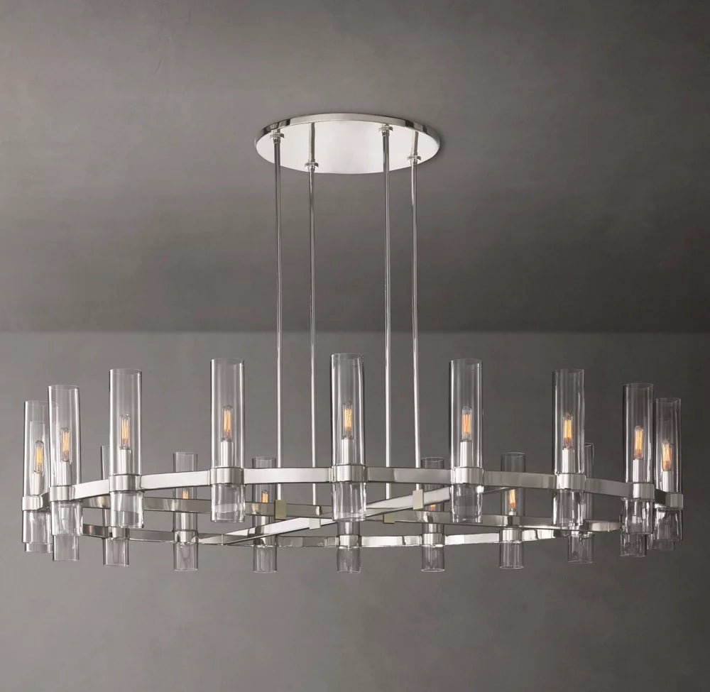 Ravelle Round Chandelier 60"