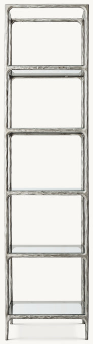 Thaddeus Narrow Glass Shelving