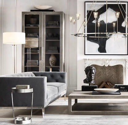 Torche De Verre Round Chandelier 58"