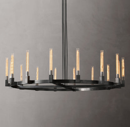 Cannele Round Chandelier 72"