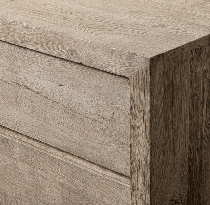 Drifted Reclaimed Oak 6-Drawer Dresser