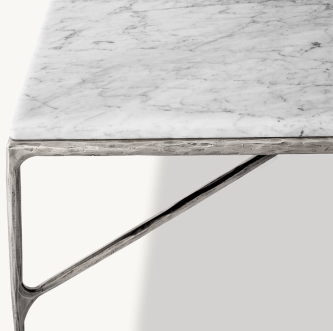Thaddeus Marble Square Coffee Table