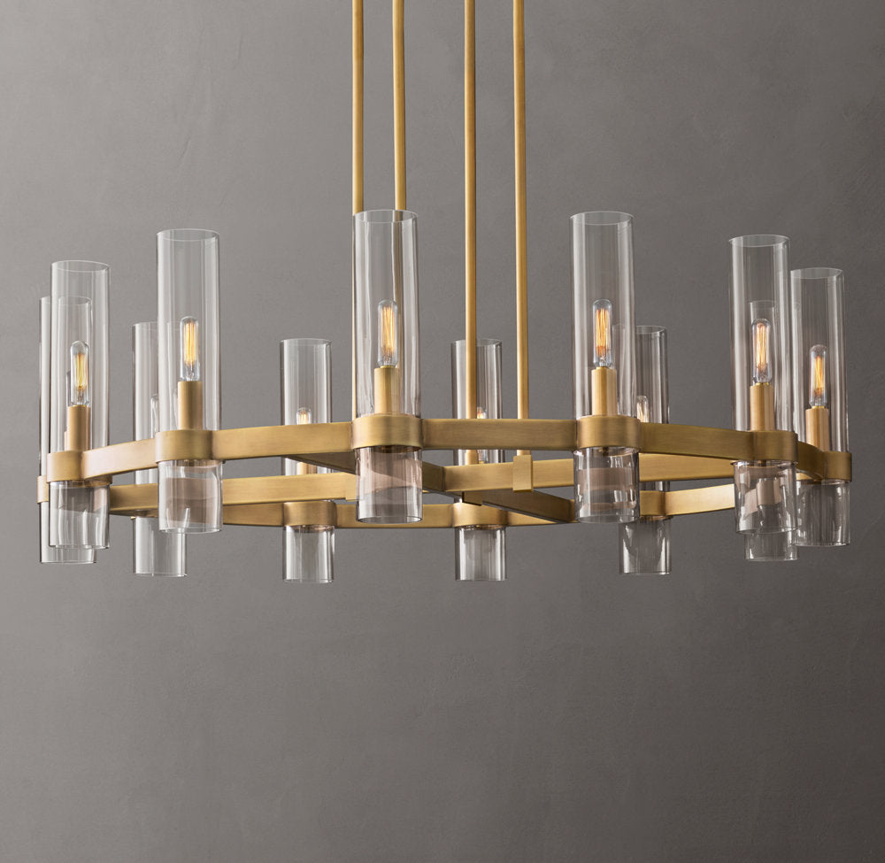 Ravelle Round Chandelier 36"