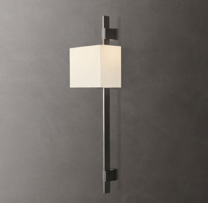 Vela Rectangular Bar Sconce - Rectangular Shade