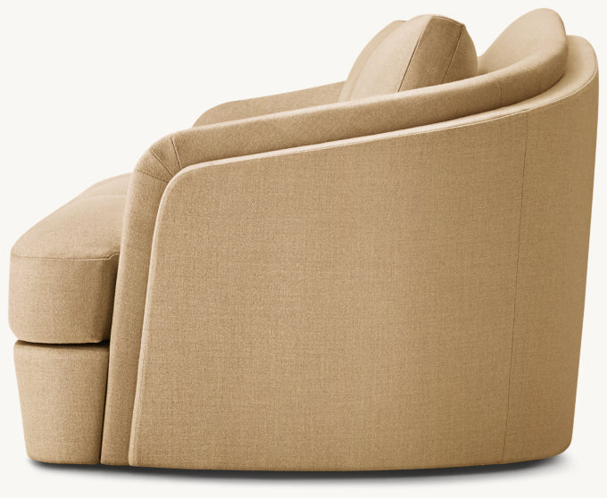 Celine Bench-Cushion Sofa