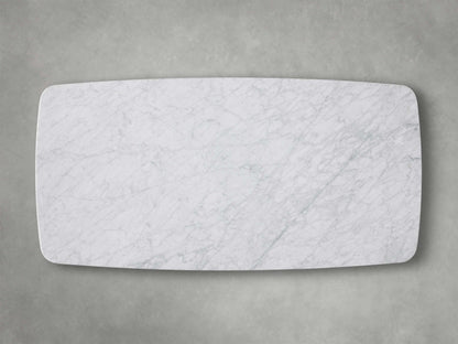 Saint Germain Stone Top Coffee Table with Clement Base