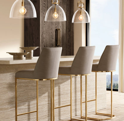 Machinist Glass Cloche Pendant