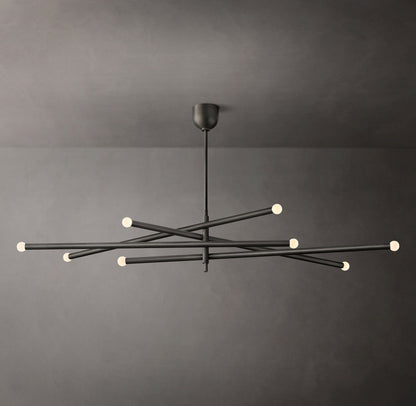 Rousseau 8-Light Mobile Orb Chandelier