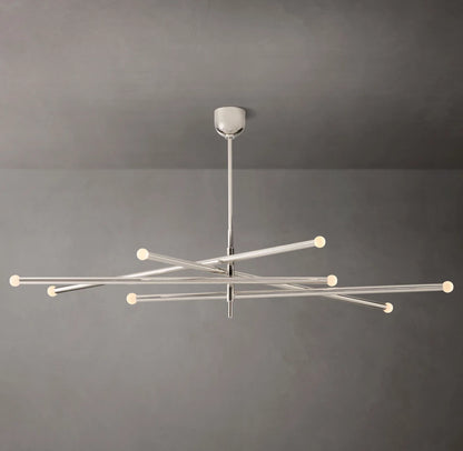 Rousseau 8-Light Mobile Orb Chandelier