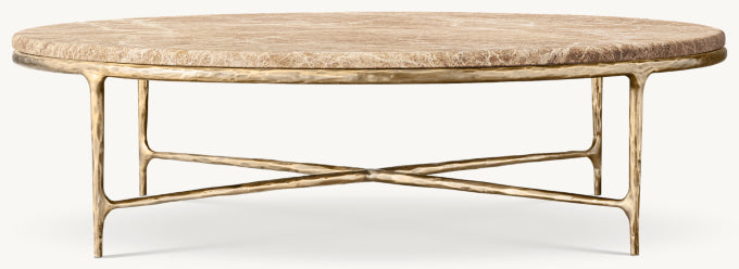 Thaddeus Marble Round Coffee Table