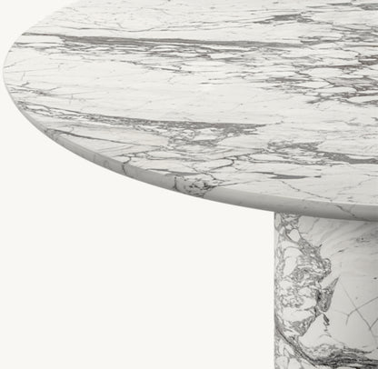 Cupola Carved Round Dining Table