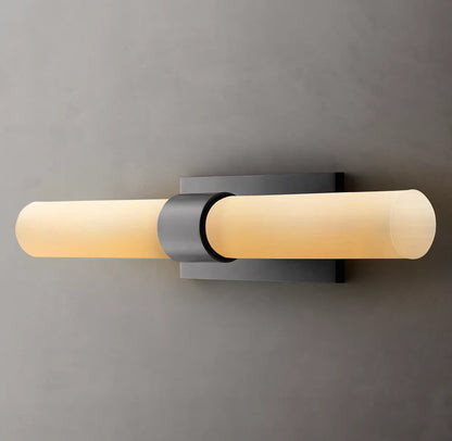 Ravelle Milk Glass Linear Sconce
