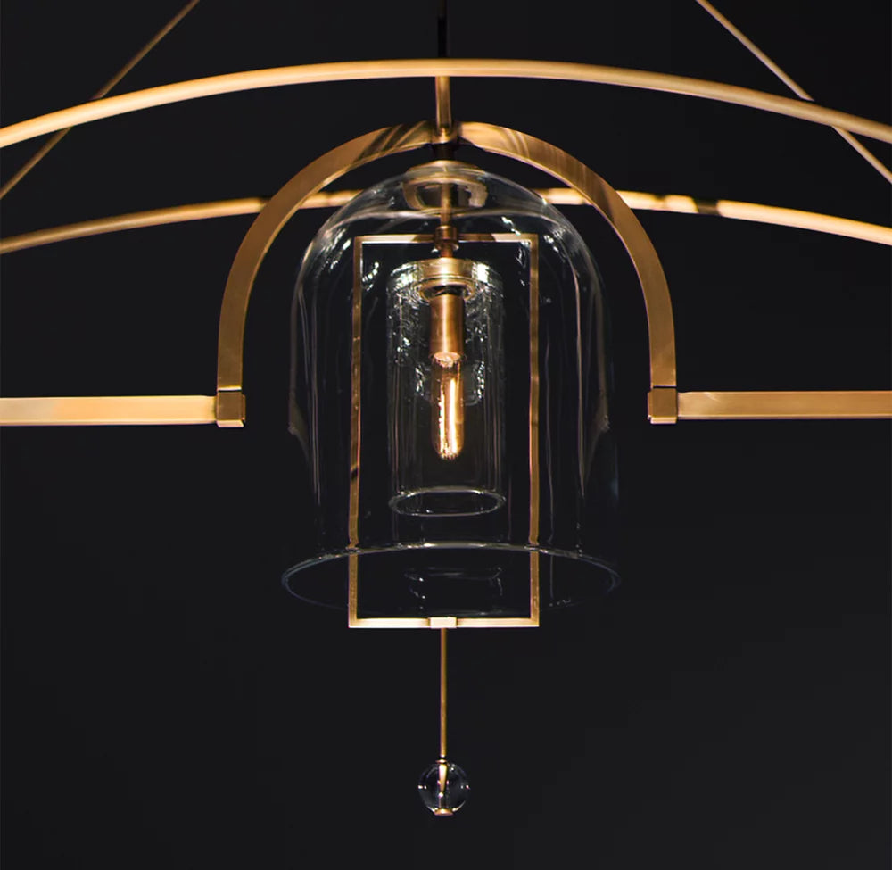 Fulcrum Grand Linear Chandelier