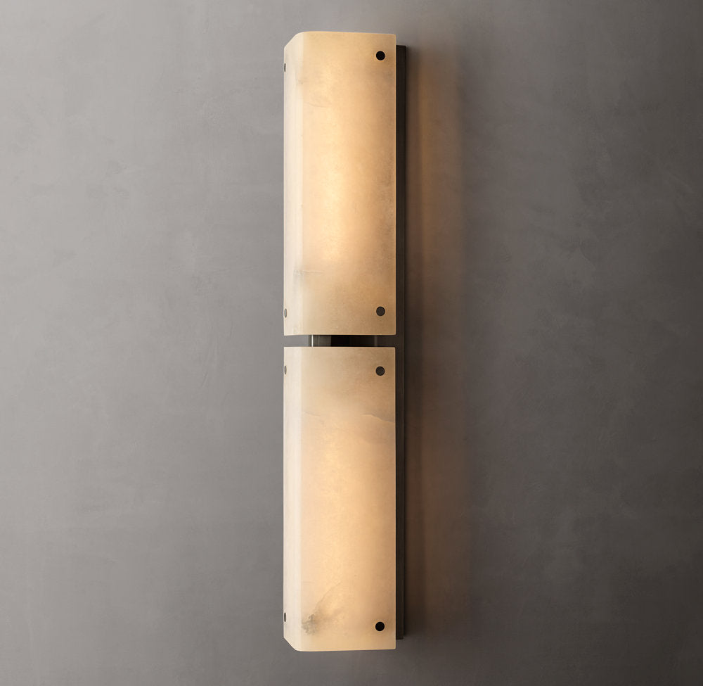Reynard Alabaster Grand Sconce