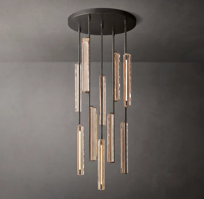 Audubon Crystal Round Chandelier 24"