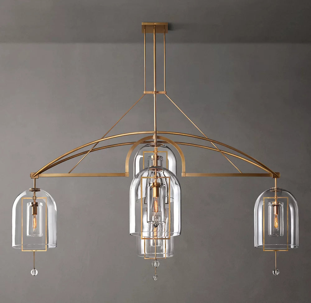 Fulcrum Grand Round Chandelier