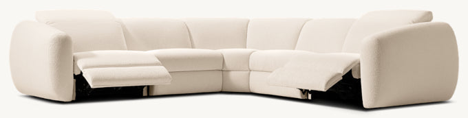 Monceau Recliner Modular 5-Piece Corner Sectional