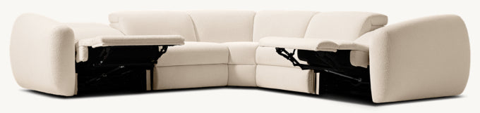 Monceau Recliner Modular 5-Piece Corner Sectional