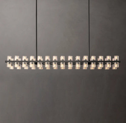 Arcachon LED Rectangular Chandelier 54"