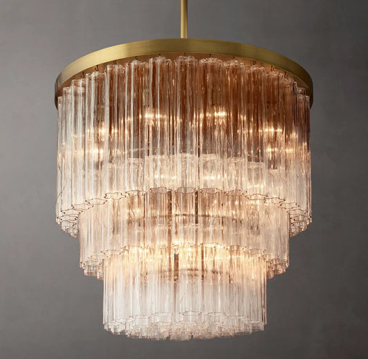 Cielo Three-Tier Round Chandelier 36"