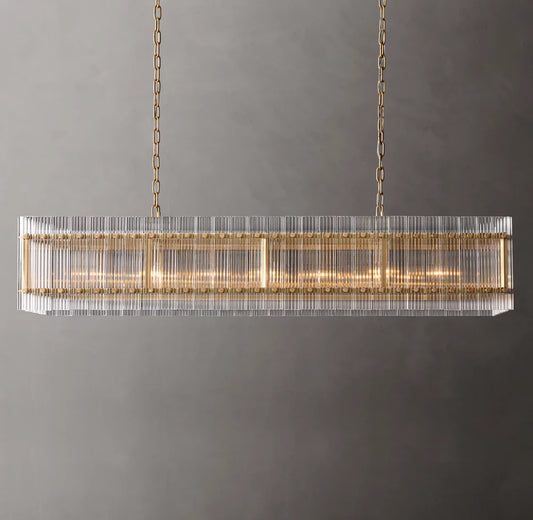 San Marco Rectangular Chandelier 54"