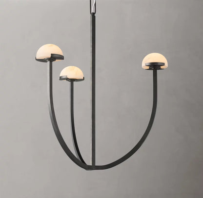 Pedra Round Chandelier 24"