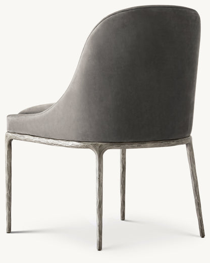 Thaddeus Slope Leather Dining Side Chair