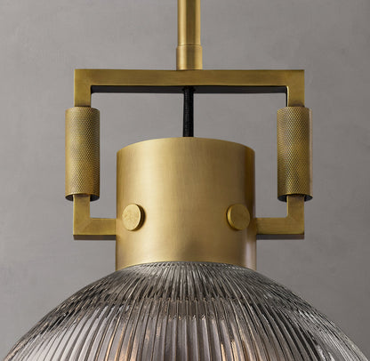 Machinist Prismatic Cloche Pendant