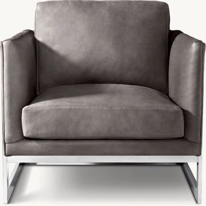 Milo Baughman Model #3426 Leather Chair, 1968