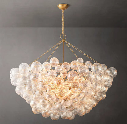 Talia Round Chandelier 56"