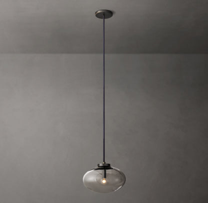 Cabrette Clear Glass Pendant