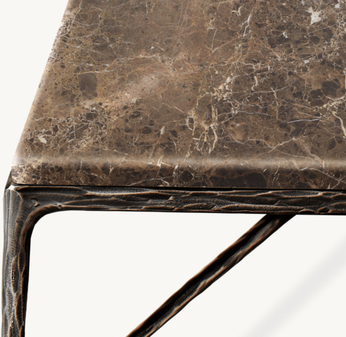 Thaddeus Marble Square Coffee Table