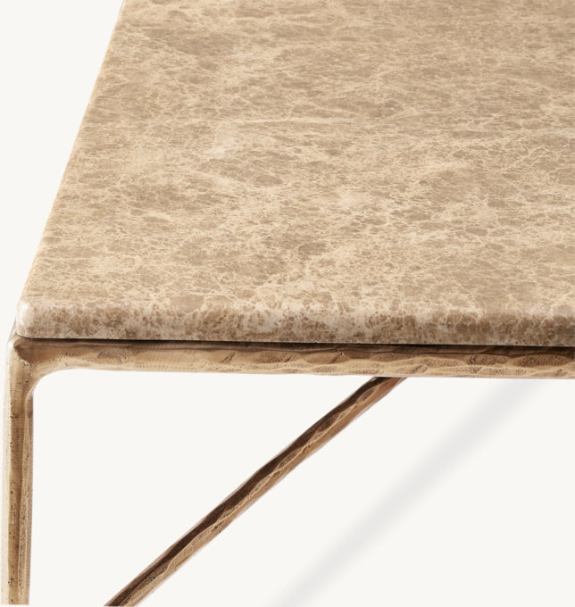 Thaddeus Marble Square Coffee Table