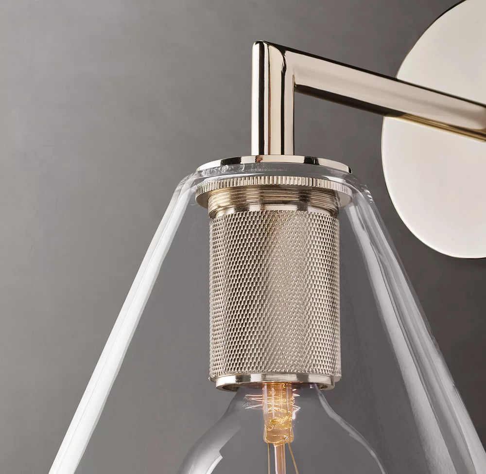 Utilitaire Funnel Shade Sconce