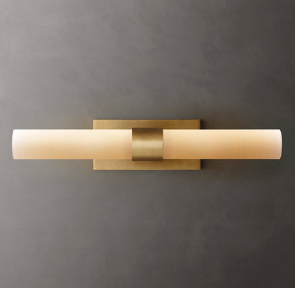 Ravelle Milk Glass Linear Sconce