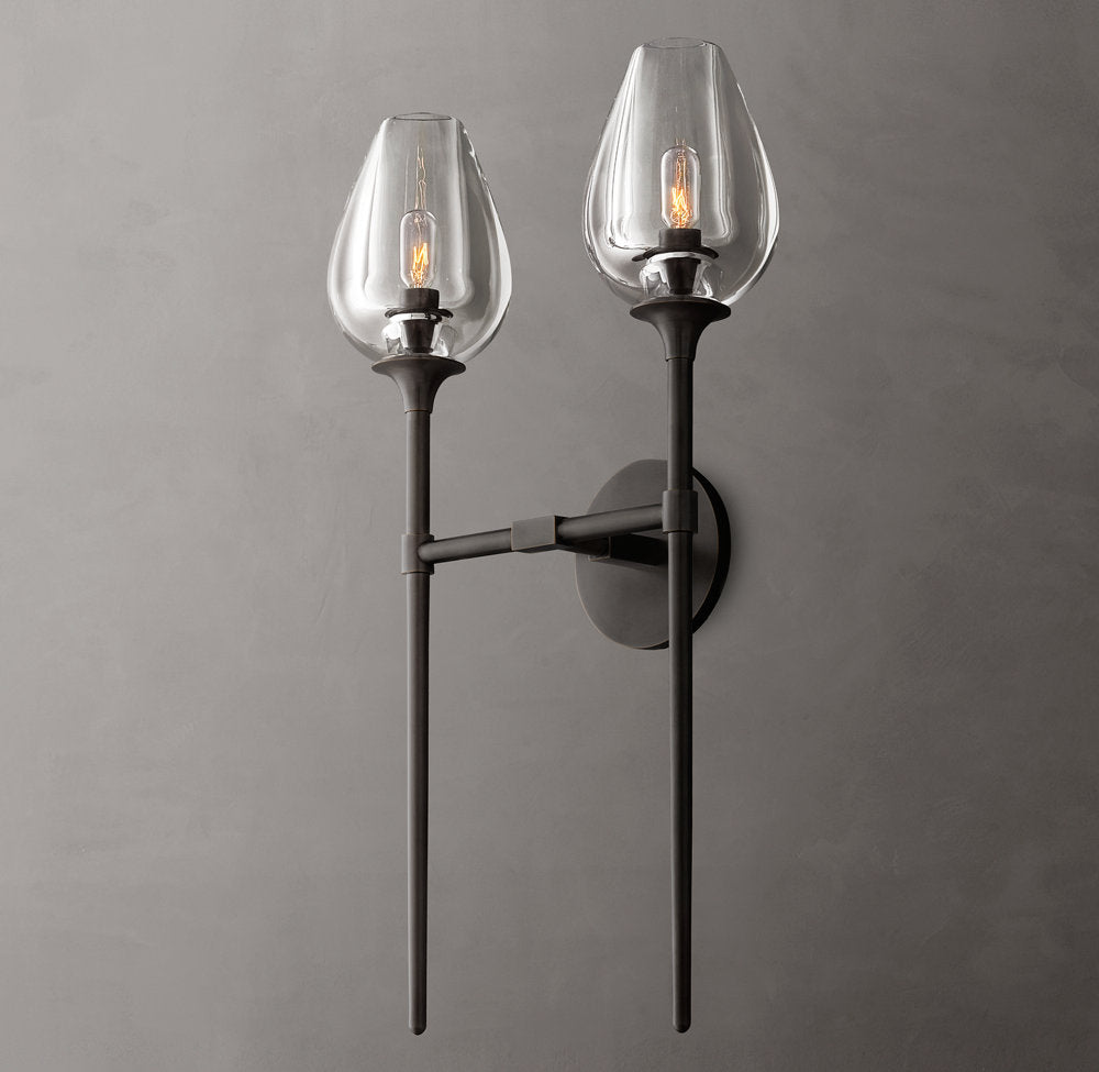 Tulip Double Sconce