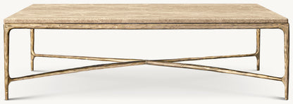 Thaddeus Marble Square Coffee Table