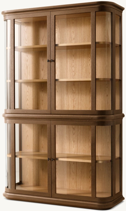 1970s French Vitrine Cabinet