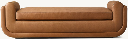Matteo Leather Bench