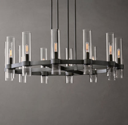 Ravelle Round Chandelier 36"