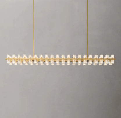 Arcachon LED Rectangular Chandelier 72"
