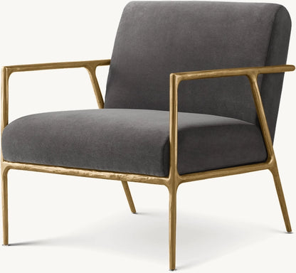 Thaddeus Track Arm Chair