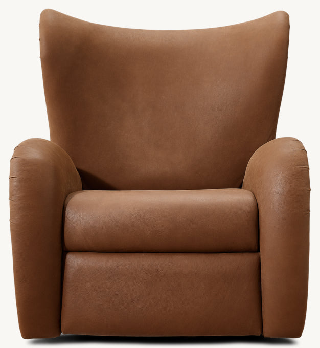 Gianna Leather Swivel Recliner