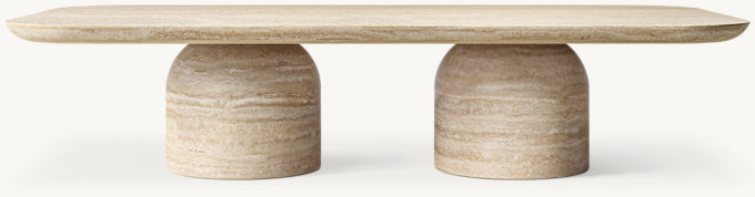 Cupola Carved Coffee Table