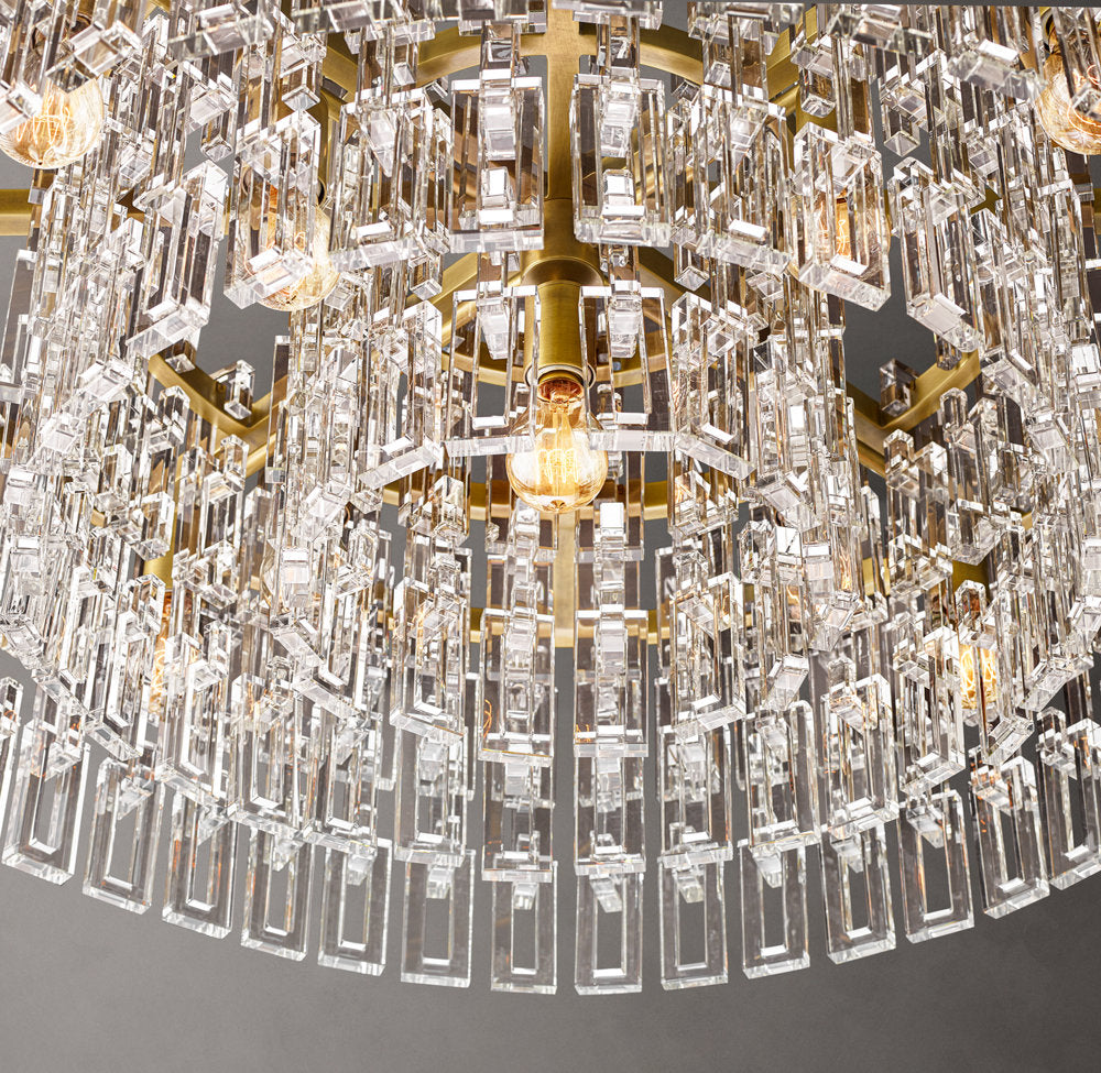 Marignan Round Chandelier 36"
