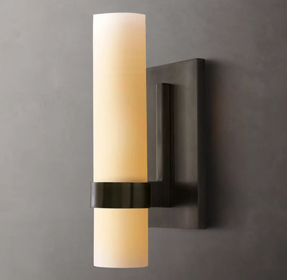 Ravelle Milk Glass Sconce