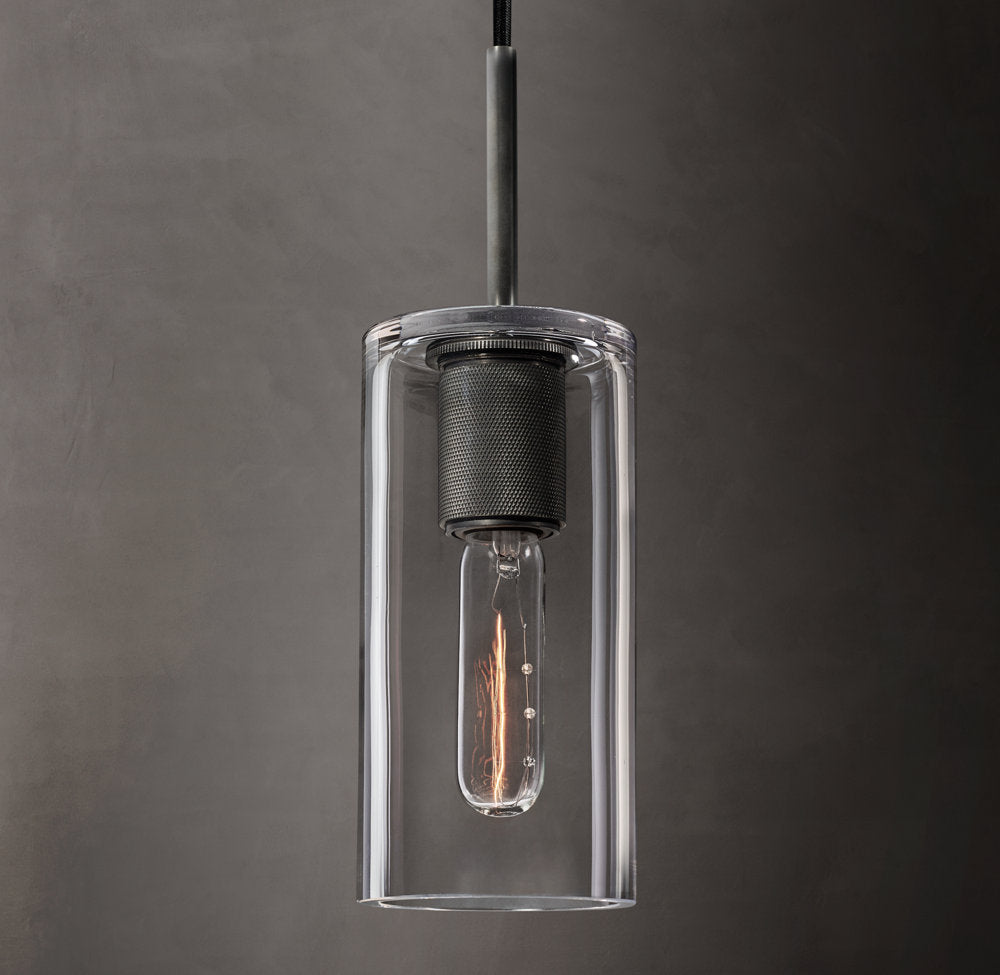 Utilitaire Cylinder Shade Pendant